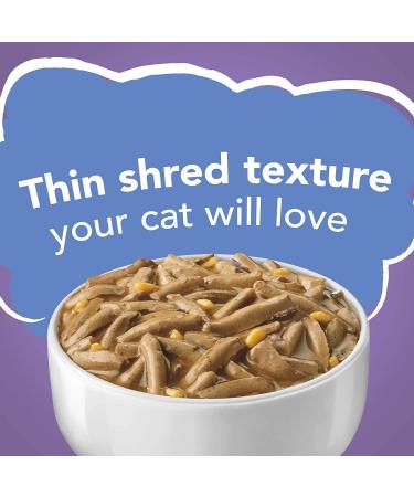 Friskies Shredded Turkey & Cheese Dinner Wet Cat Food (156g 24 pack) + Purina Friskies Tasty Treasures with Cheese Cat Food Variety Pack (24-156g) - Buy Online on GoSupps.com