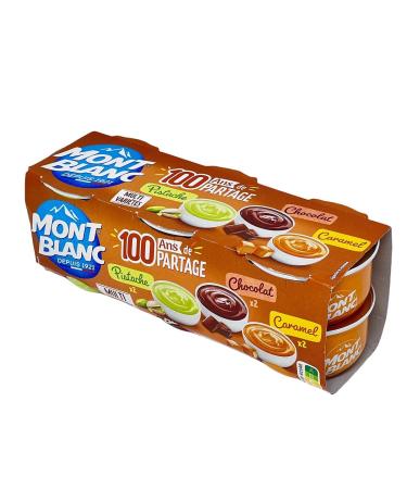 Mont Blanc Dessert Cream - Indulge in Chocolate Caramel & Pistachio | International Shipping - Buy Online on GoSupps.com