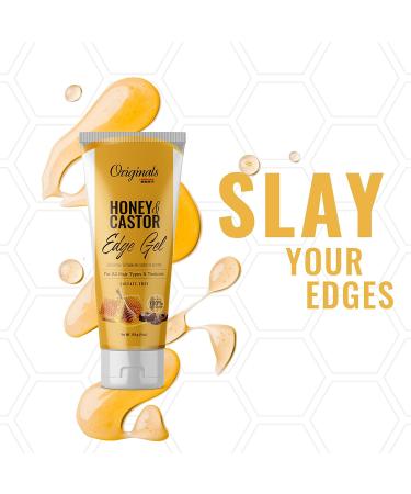 Africa's Best Originals Honey and Castor Edge Hair Gel - Sulfate-Free 4 oz - Buy Online on GoSupps.com