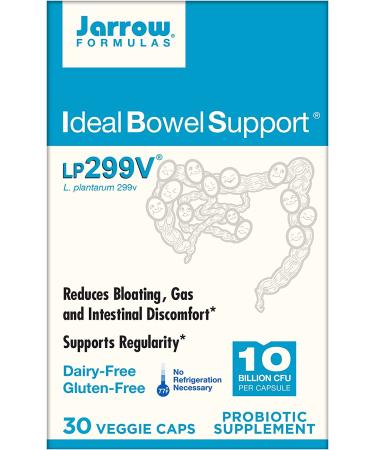 Jarrow Formulas Ideal Bowel Support 299v 30 Veggie Caps