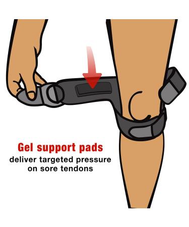 ACE Dual Strap Knee Support - Adjustable Black - 1 Pack - Buy Online on GoSupps.com