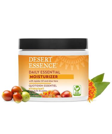 Desert Essence Jojoba & Aloe Facial Moisturizer 4 Fl Oz - Prevents Acne, Soft Radiant Skin - Geranium Essential Oil - for Normal Skin - Buy Online on GoSupps.com
