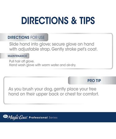 Four Paws Magic Coat Deluxe Love Glove for Dogs with Tender Tips - Grooming Made Easy - Buy Online on GoSupps.com