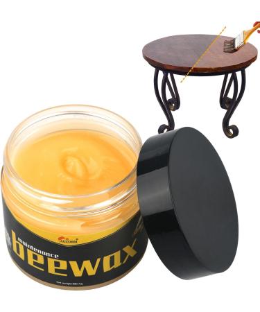 Wood Seasoning Beeswax Natural Traditional Beeswax Polish Wood Furniture Cleaner Wood Care Wax Wood Bees Wax Polish for Furniture Floor Doors Tables Chairs Cabinets - Buy Online on GoSupps.com