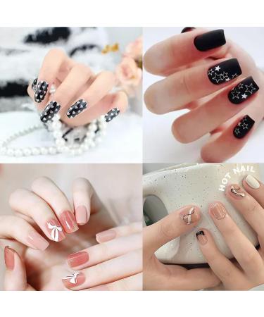 6pcs Professional Nails Art Brushes Set Double Ended Nail Striping Brush Thin Brushes For Gel Polish Pen Dotting Tool Drawing Small Details - Buy Online on GoSupps.com