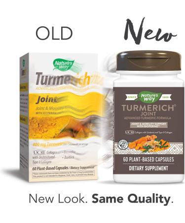 Nature's Way TurmeRich Joint Advanced Turmeric Formula - 60 Count | Joint & Mobility Support - Buy Online on GoSupps.com