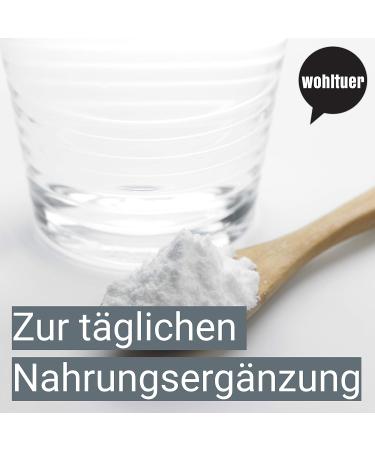  Wohltuer Premium Hyaluronic Powder 10g Pure Hyaluronic Acid Powder High Dose Low Molecular Weight Hyaluron Pure Vegan for Cosmetic Serum Hyaluron Face Cream and Dietary Supplement - Buy Online on GoSupps.com