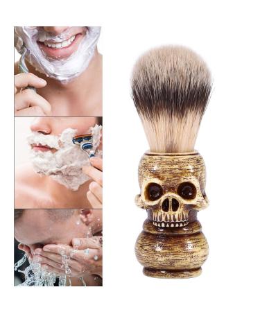 Buy Men's Beard Brush | Skull Head Barber Brush for Grooming & Shaving | International Shipping - Buy Online on GoSupps.com