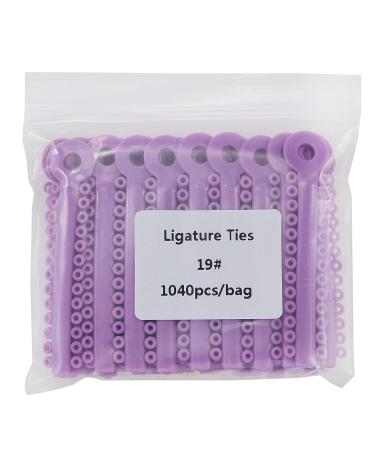 Orthodontic Ligature Ties 1040 Pcs - Multi-Color Dental Elastic O-Rings for Braces - Buy Online on GoSupps.com