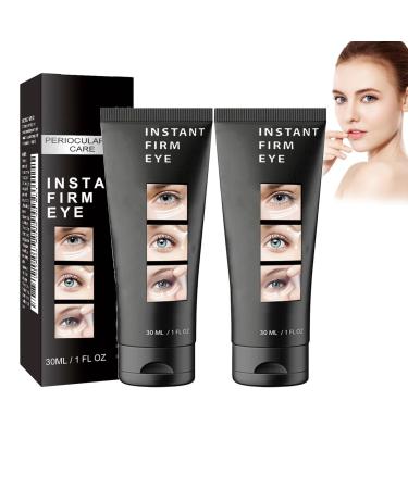 Hengxuan Set of 2 Instant Firming Eye Creams - Firming Eye Cream - For Dark Circles - Immediate Eye Care - For Puffiness and Under-Eye Bags