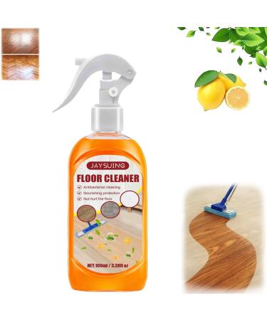 Powerful Decontamination Floor Cleaner 100ml Household Floor Cleaners Multi-purpose Floor Cleaner Wood Floor Cleaner and Polish Mop Cleaning Solution for Marble Carpet (1pc)