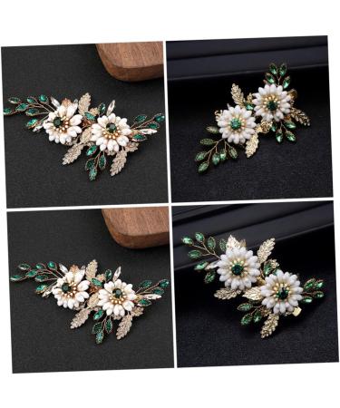 DOITOOL Girls Hair Clips Womens Hair Clips Vintage Hair Clips Women Hairpin Flower Hair Clips Flower Hair Accessories Bun Hair Flower Comb Hair Pin Metal Women's Jewelry Dress - Buy Online on GoSupps.com