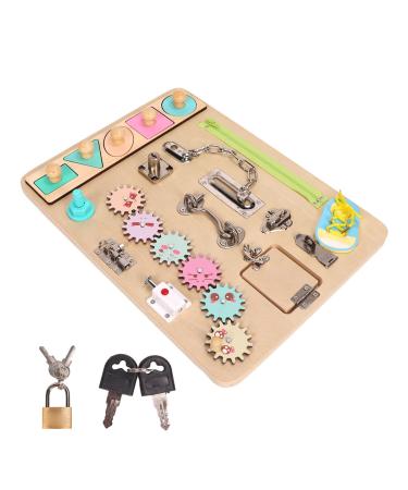 Dementia Best Busy Boards - Anxiety Relief Relax Sensory Activity Board with Ample Fun Activities