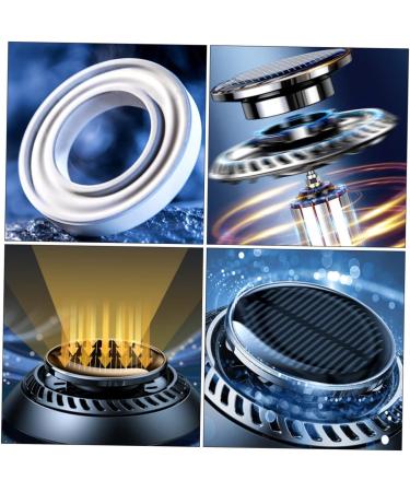 GLEAVI Solar Car Aromatherapy Diffuser | Mini Air Freshener & Dashboard Decor | Zinc Alloy Clip | International Shipping - Buy Online on GoSupps.com