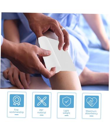 Buy Milisten 6 Rolls Gauze Mesh Multi-Function Candy Leis - Ideal for Graduation & Medical Use | PBT Dressing Tape White 15cm - International Shipping Available - Buy Online on GoSupps.com
