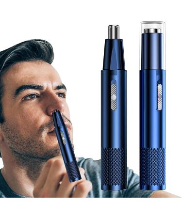 Shakven Nose Hair Remover Rechargeable Nose Hair Trimmer - Eyebrow Trimmer For Men 2 In 1 Men's Nose Hair Trimmer For Foot Beard Face Hand And Ear Hair Blue Nose Hair Device + Razor - Buy Online on GoSupps.com