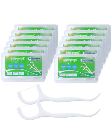 Dental floss dental 600 pieces of dental floss stick with toothpick holder tooth wire/dental care interdental flossers with y-form design disposable dental stick sticks/tooth cleaner sticks (600PCs) 600PCs 0.08 m (12 pack) - Buy Online on GoSupps.com