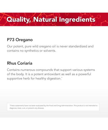 Physician's Strength Wild Oregano-Plus - 90 Capsules - Supports Healthy Immune System Digestion & Bones and Joints - Non-GMO - 90 Servings - Buy Online on GoSupps.com