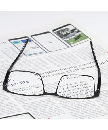 Fsread 4 Pack Men's Reading Glasses +1.50 - Lightweight Blue Light Blocking Metal Frames - Stylish & Comfortable - Buy Online on GoSupps.com