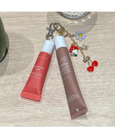 Lot de 3 porte-cl s compatibles avec baume l vres Summer Fridays de 14 2 g support portable breloque cerise et fraises pour baume l vres - Buy Online on GoSupps.com