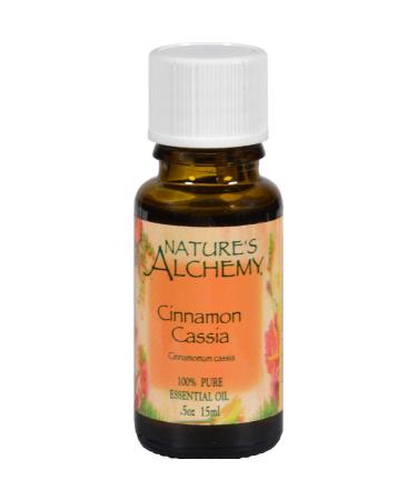 Nature's Alchemy Essential Oil Cinnamon Cassia .5 oz