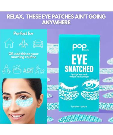 Hydrating Under Eye Patches - Hydrogel with Hyaluronic Acid & Caffeine | 5 Pairs - Buy Online on GoSupps.com