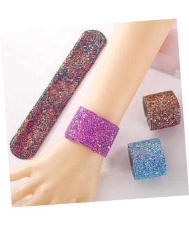 ABOOFAN 9 Pcs Princess Toy Finger Ring Bracelet Kids Christmas Slap Bracelet Set - Buy Online on GoSupps.com