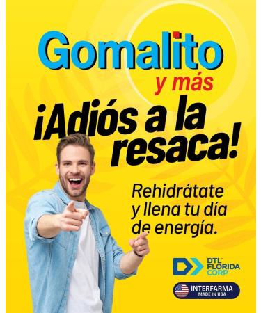Gomalito y m s Rehydrating Supplement with Electrolytes B Vitamins & Caffeine Instant Energy & Fast Recovery Orange Flavor 25 Sachets x 7.5g Made in USA - Buy Online on GoSupps.com