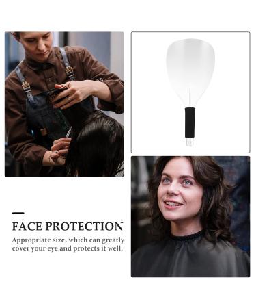 COHEALI Clear Face Mask 4Pcs - Barber Hairdressing Shield for Hair Salon - Hairspray & Hair Coloring Protection - Buy Online on GoSupps.com