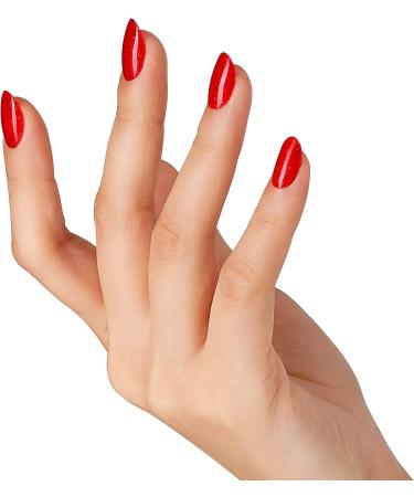 Bluesky Gel Nail Polish Red Glimmer A001 10ml - Long Lasting, Chip Resistant, Requires UV LED Lamp - Pack of 1 - Buy Online on GoSupps.com