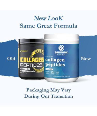 Premium Collagen Peptides Powder Unflavored,Hydrolyzed Protein Types I & III, Supports Hair, Skin, Nails, Joints, Grass Fed, Non-GMO, Gluten-Free,Paleo & Keto Friendly, Easy to Mix,60 Servings 1.32 Pound (Pack of 1) Black