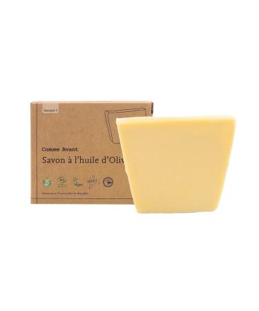 Comme Avant - Organic Marseille soap natural solid and 7% superfatted with olive oil Sensitive skin Hydrates and nourishes Restores