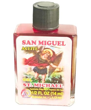 1 Piece St. Michael Oil San Miguel Aceite 1/2 FL OZ 14.7M ST.MICHAEL 0.5 Fl Oz (Pack of 1) - Buy Online on GoSupps.com