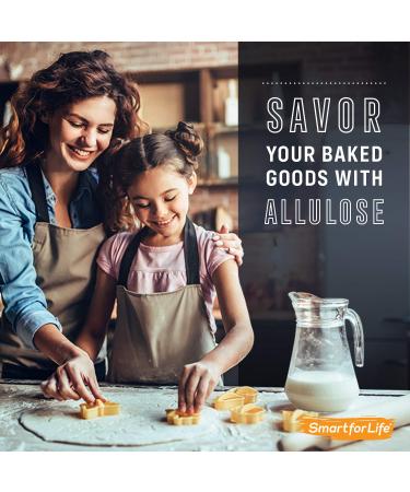 Smart for Life Allulose Sweetener 16 oz - Zero Net Carbs Keto Sugar Substitute - Low Calorie Natural Sweetener - Made in USA - Buy Online on GoSupps.com