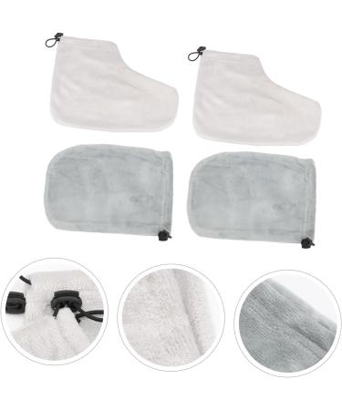Mobestech Couvre-pieds Et Mitaines En Coton Thermor gulateur Pour Bain De Cire Lot De 2 Set De Paires Taille Unique Accessoires De Th rapie La Paraffine Usage Maison Et Spa - Buy Online on GoSupps.com