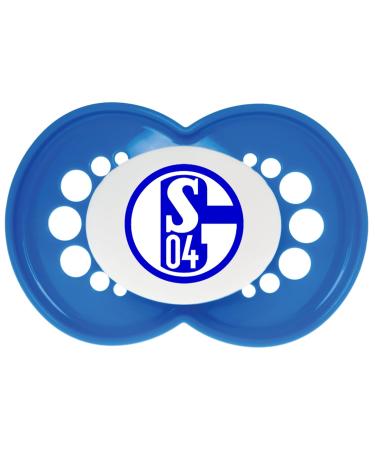 Buy MAM Football Schnuller Set of 2 | FC Schalke Baby Pacifiers | Tooth-Friendly Skinsoft Silicone 6-16 Months - Buy Online on GoSupps.com