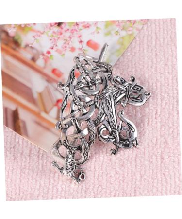 Beaupretty Girls Animal Hair Ties Hair metal hair barrettes metal hair clips retro hairpin decorative hairpin women hairpin woman runes Clips Decorative Hair Clips - Buy Online on GoSupps.com