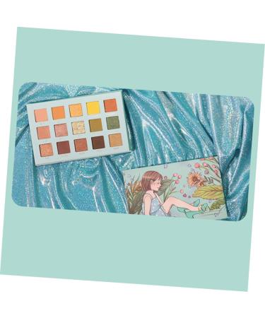 SOESFOUFU 1pc 15 Portable Eyeshadow Compact Eyeshadow Palette Glitter Eye Eyeshadow Makeup Accessories - Buy Online on GoSupps.com