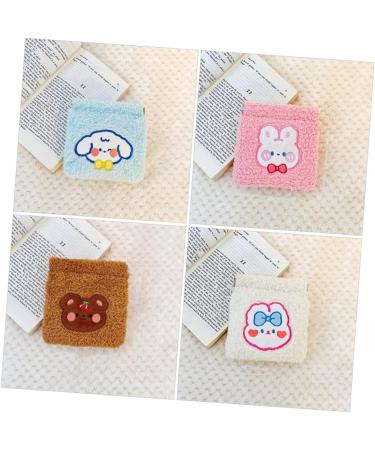 Reusable Tampon Kit with Bunny Pouch - Healeved 4pcs Cups for Period Menstruation & Menstrual Pad Storage - Buy Online on GoSupps.com