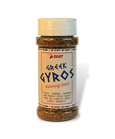 Greek Gyros Seasoning Blend & Rub - Perfect for Kebabs Rotis and Koftes. 60g Shaker. The Authentic Taste of Greek Cuisine. - Buy Online on GoSupps.com