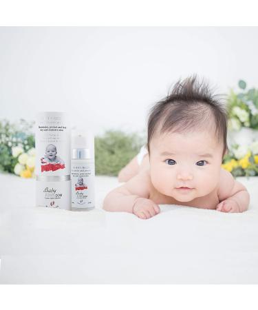 Baby Kingdom Collection Body Cream - Moisturizes Protects and Heals Dry and Sensitive Skin 98% Naturally and Hypoallergenic 150 mL (5.28 Fl Oz) - Buy Online on GoSupps.com