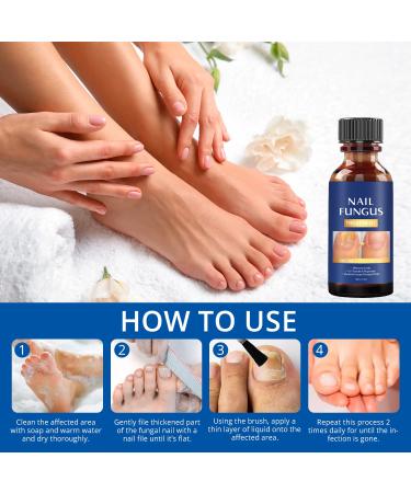 Extra Strength Toe Nail Fungus Treatment - Effective Nail Repair Solution for Healthy Nails - Buy Online on GoSupps.com