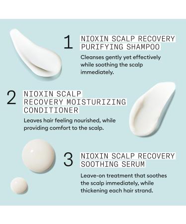Nioxin Scalp Recovery Anti-Dandruff System Kit - 3-Piece Treatment for Stronger Hair | Buy Internationally - Buy Online on GoSupps.com