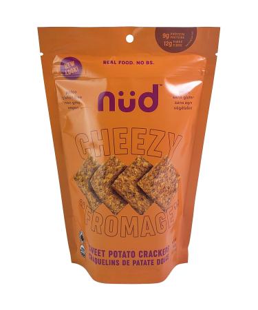 nud fud Organic Raw Crackers Cheezy 66g