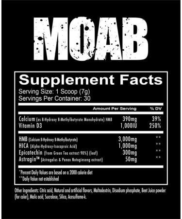 Redcon1 Moab - Mother of All Builders Muscle Builder - Firecracker Flavor - Buy Online on GoSupps.com