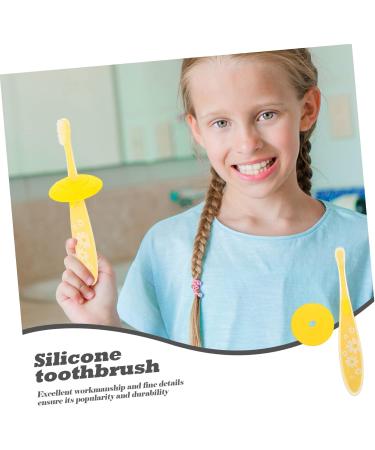 Minkissy 3x Baby Toothbrushes - Food Grade Silicone in Gift Box | Portable & Safe for Babies - Buy Online on GoSupps.com