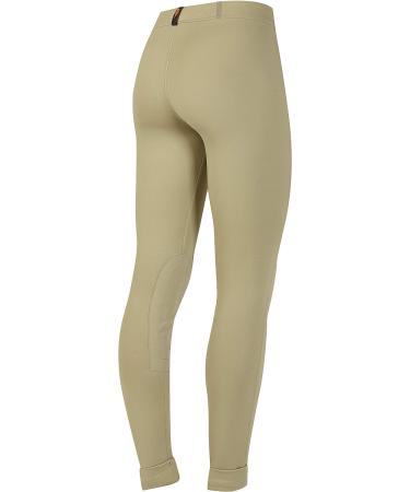 Kids Ice Fil Knee Patch Jod Tan Medium - Comfortable & Stylish Riding Pants for Children - Buy Online on GoSupps.com