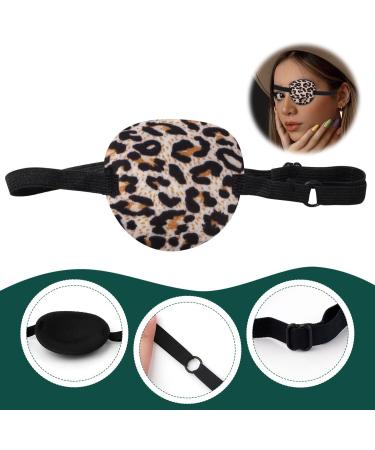 4pcs Soft 3D Adjustable Leopard Eye Patches for Adults | Improve Weak Vision & Strabismus Recovery - Buy Online on GoSupps.com
