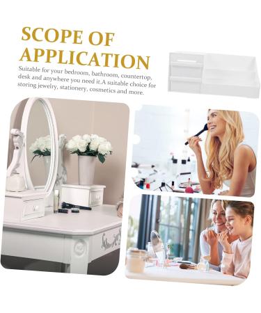  FRCOLOR FRCOLOR Cosmetics and Jewelry Organizer with Elegant Drawer Makeup Container for Lipstick Earrings Bracelets and More - Buy Online on GoSupps.com