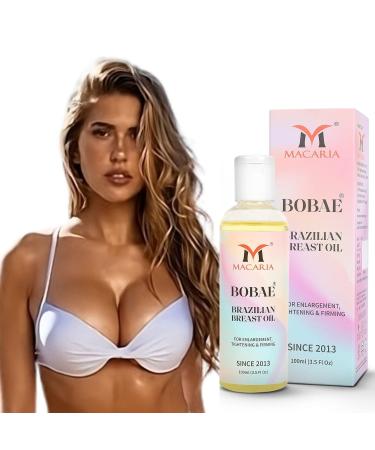 MACARIA Bobae Brazilian breast Tightening Oil for sagging breast Bust boobs fast growth massage for enlargement bigger Brazilian Boobs Women enlargement Oil for quick Fast growth - Buy Online on GoSupps.com